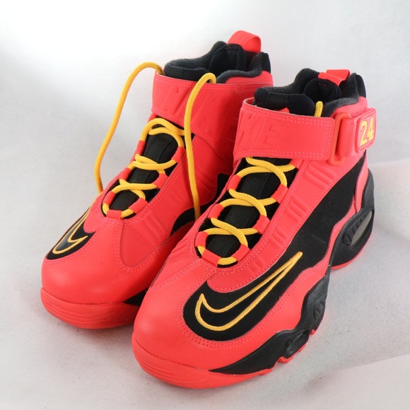Nike Other - SOLD NIKE Air Griffey Max 1 Blk/Crmsn Atomic Mango